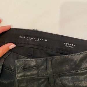 Elie Tahari Leather Pants